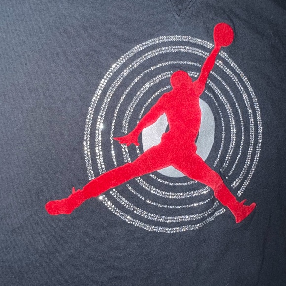 Vintage Nike Air Jordan Jumpman Gen Stone Logo Air Force One AF1 T-shirt - Picture 5 of 6